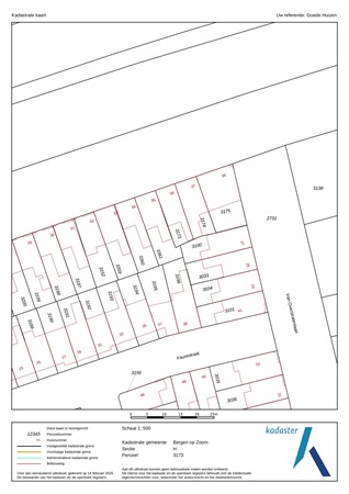 Floorplan - Zuidzijde Zoom 36, 4611 DB Bergen op Zoom